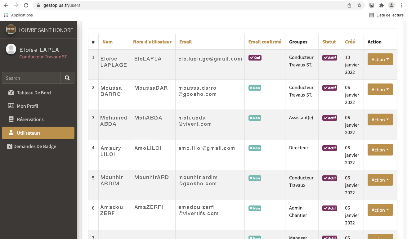 GestoPlus screenshot